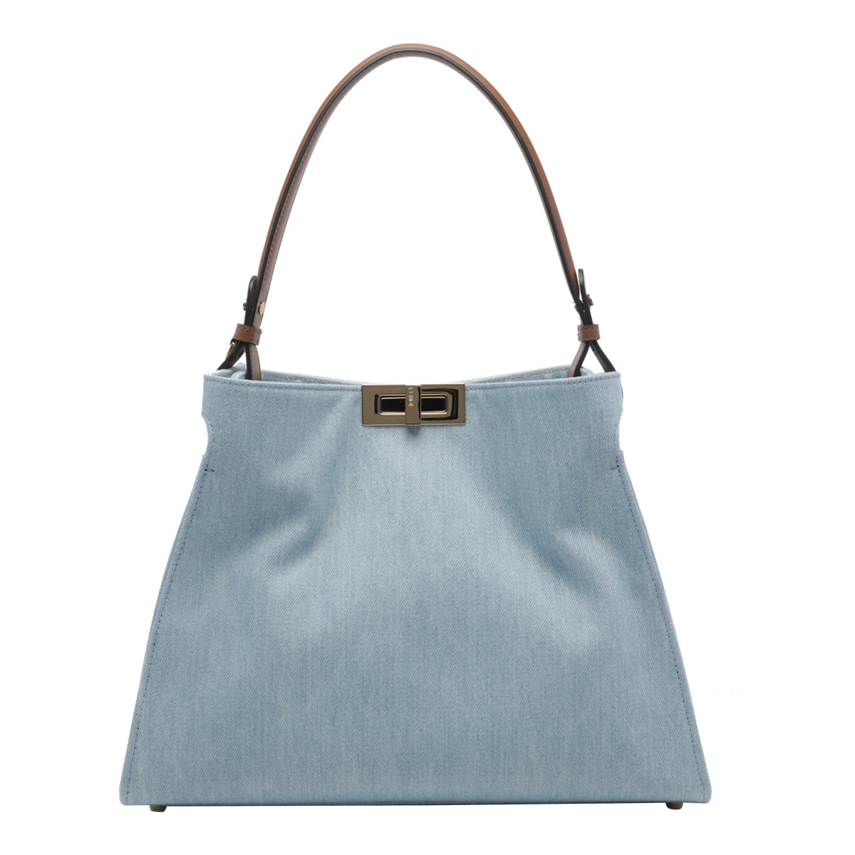 Fendi Women's Medium Fendi Way Handbag in Denim Leather - view 1