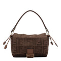 Fendi Women's Medium Mamma Baguette Shoulder Bag in Brown - view 1