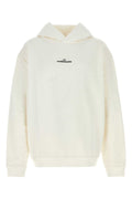 Maison Margiela Men's Cotton Hoodie in Cream - view 1