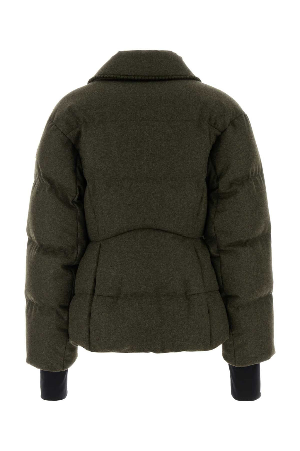 Moncler Grenoble Women's Wool Down Jacket in Green - view 2