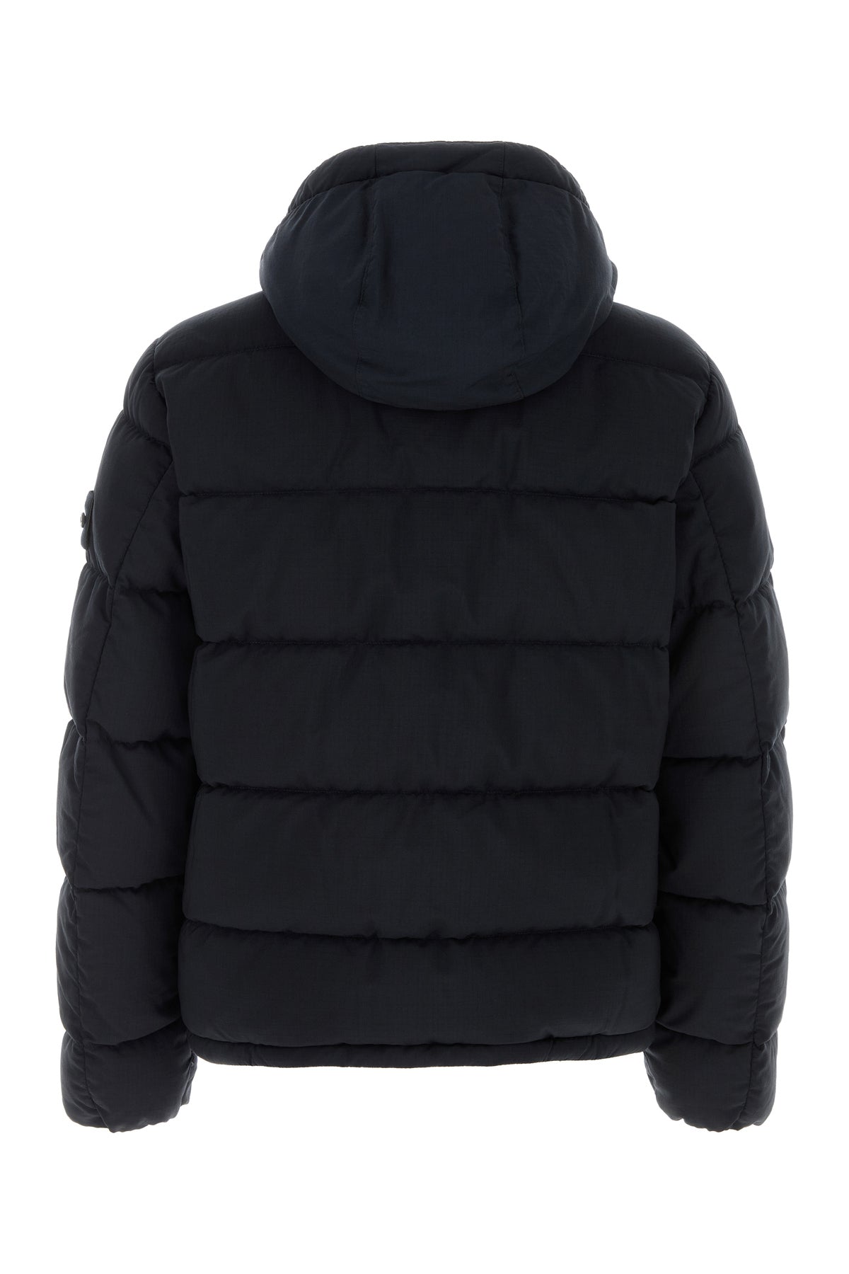 Stone Island Men's Wool Blend Down Jacket in Blue - view 2