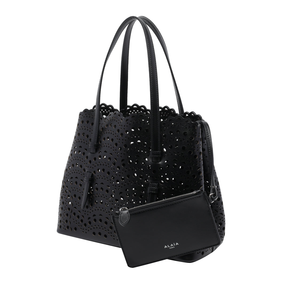 Alaia Women's Mina 25 Handbag in Black Leather - view 4