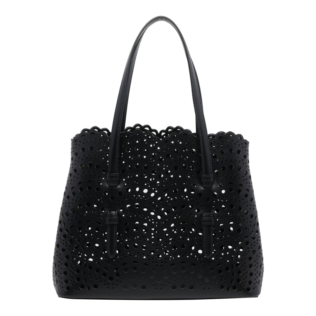 Alaia Women's Mina 25 Handbag in Black Leather - view 3