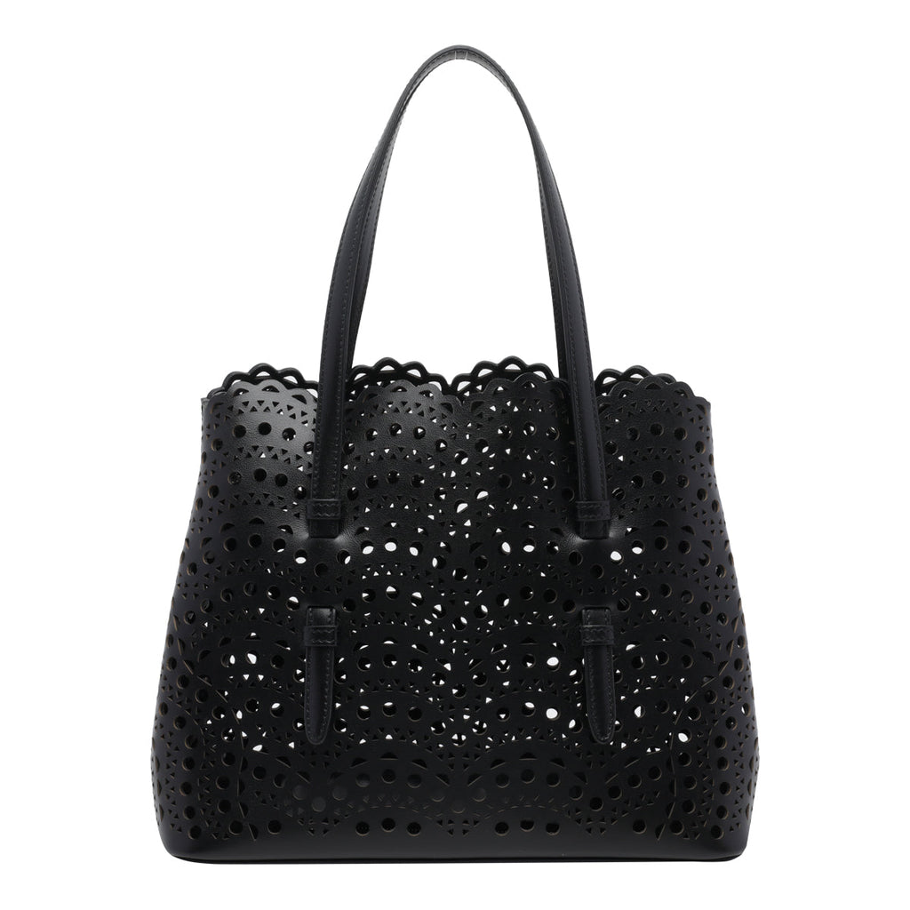 Alaia Women's Mina 25 Handbag in Black Leather - view 1