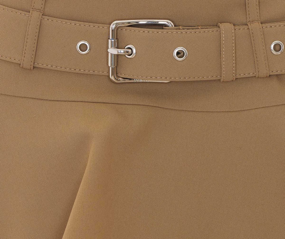 Loewe Women's Mini Skirt in Beige - view 4