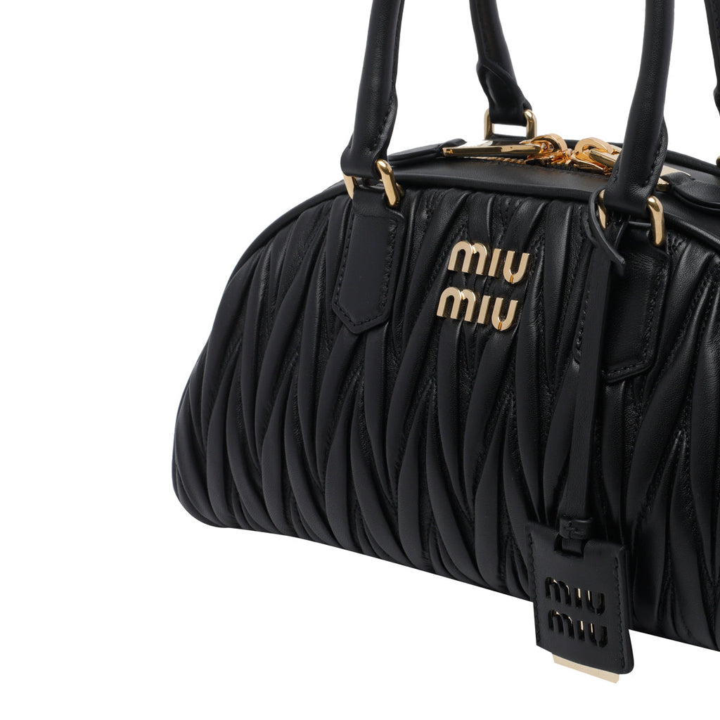 Miu Miu Women's Miu Miu Matelasse' Arcadie in Black - view 4
