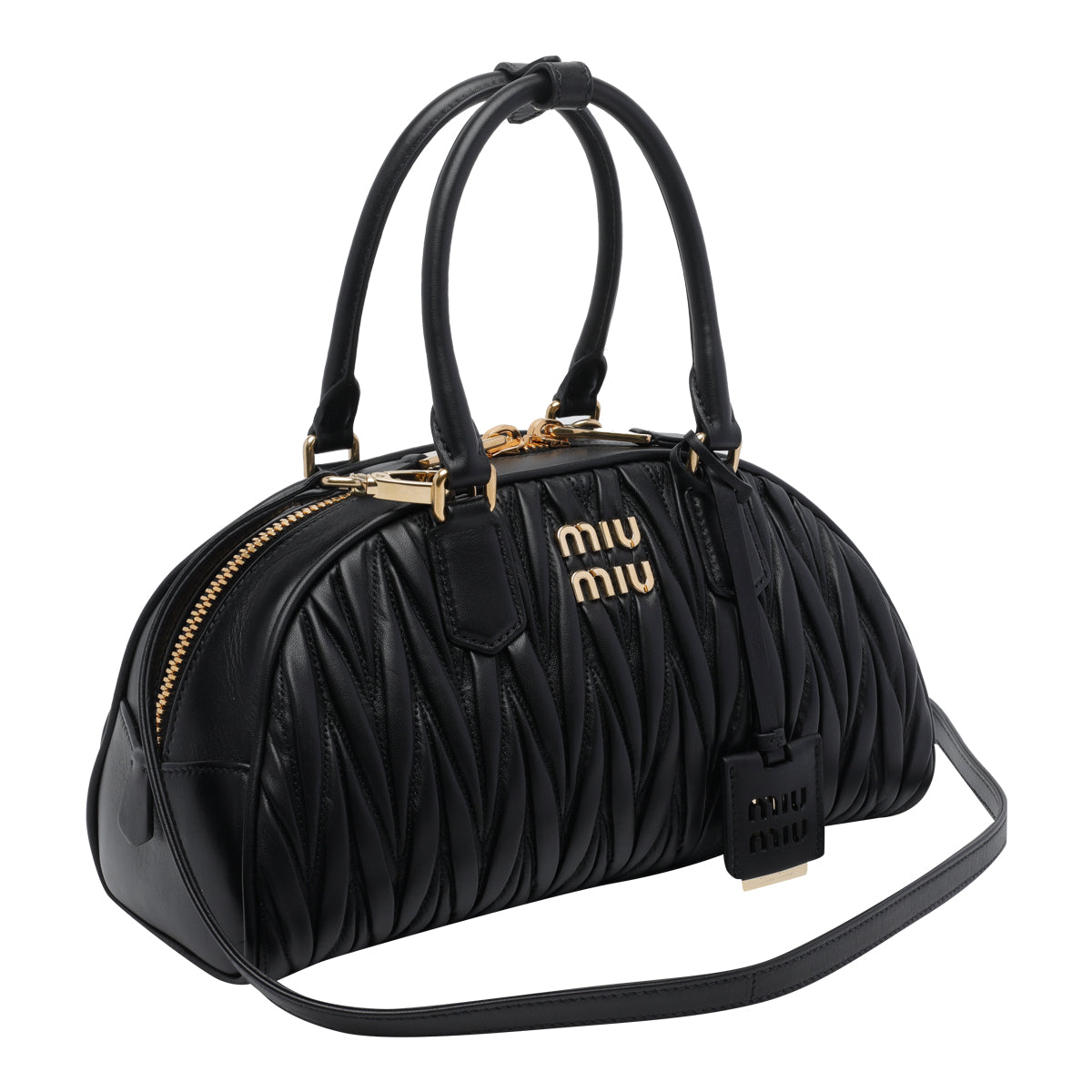 Miu Miu Women's Miu Miu Matelasse' Arcadie in Black - view 2