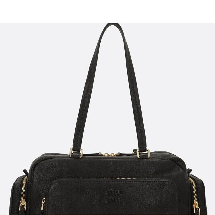 Miu Miu Pocket Medium Bag in Black
