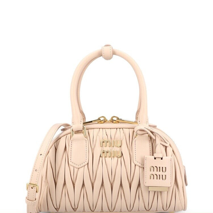 Miu Miu Women's Arcadie Small Shoulder Bag in Pink
