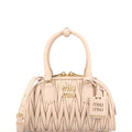 Miu Miu Women's Arcadie Small Shoulder Bag in Pink