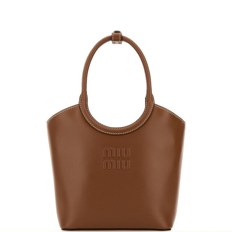 Miu Miu Women's Ivy Mini Shoulder Bag in Black