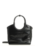 Miu Miu Women's Ivy Small Shoulder Bag in Black