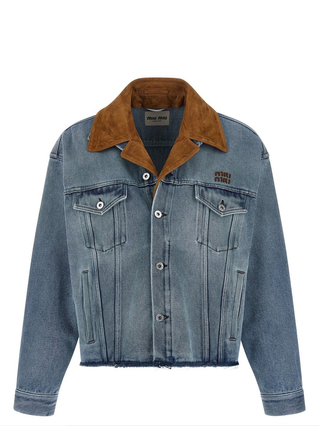 Miu Miu Women's Jacket in Blue