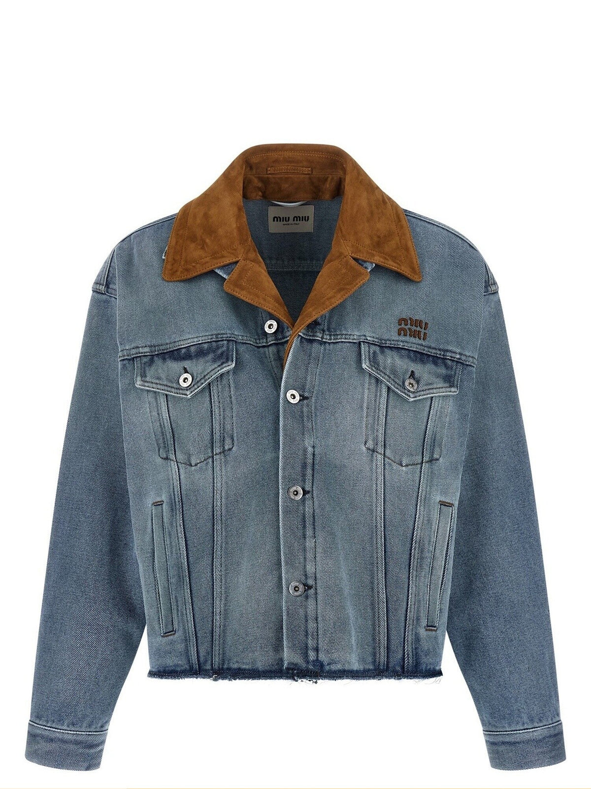 Miu Miu Women's Jacket in Blue