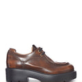 Miu Miu Women's Loafers in Brown