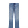 Miu Miu Women's Logo Jeans in Blue