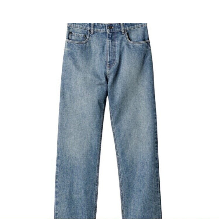 Miu Miu Women's Logo Jeans in Blue