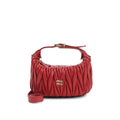 Miu Miu Women's Matelasse Mini Bag in Red