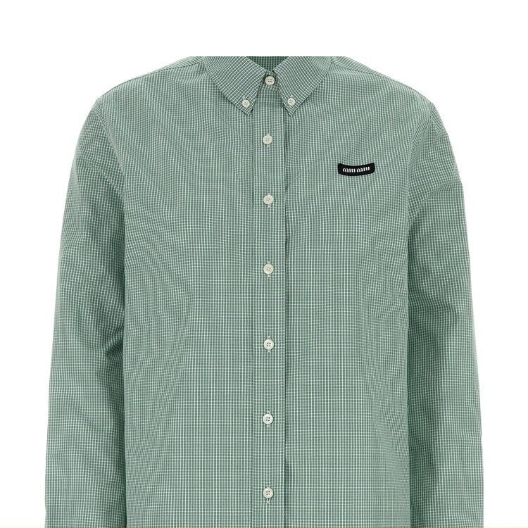 Miu Miu Women's Shirt in Green