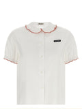 Miu Miu Women's Shirt in White