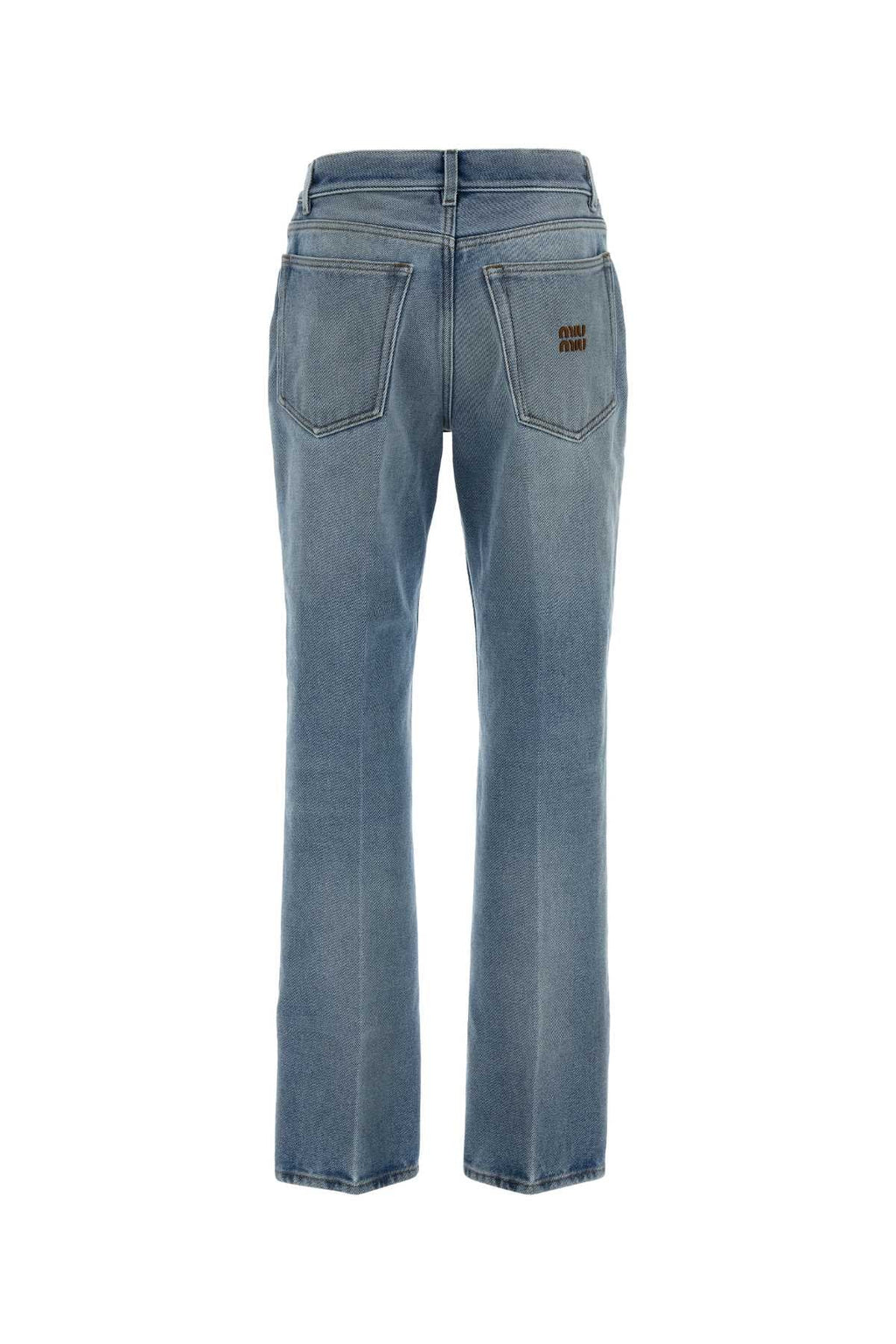 Miu Miu Women's Denim Jeans in Blue - view 2