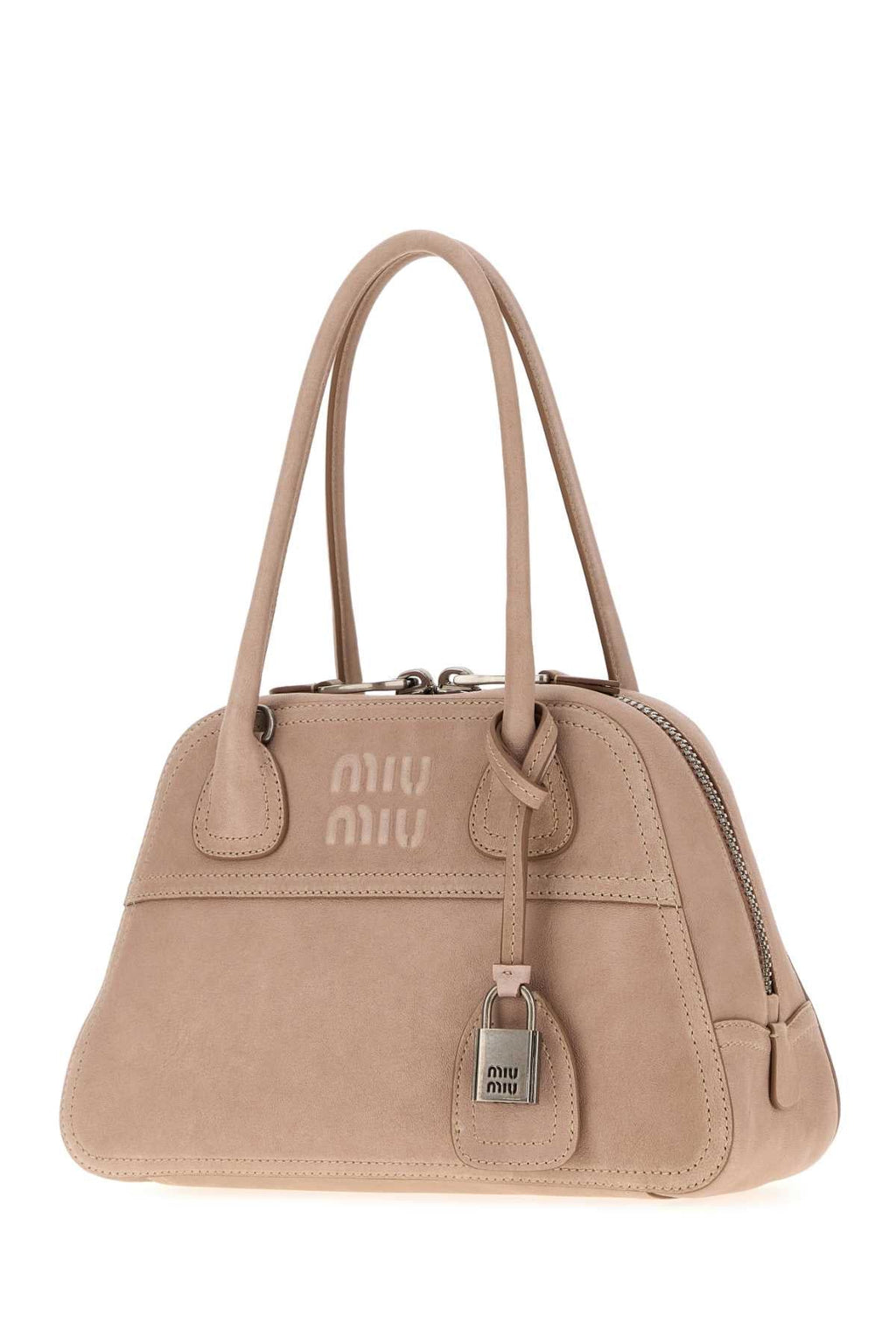 Miu Miu Women's Leather Handbag in Pink - view 2