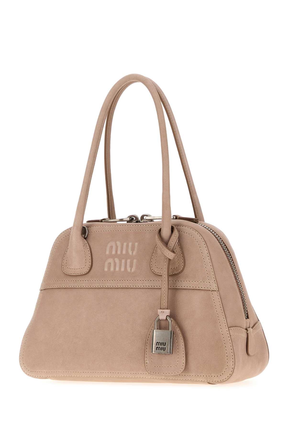 Miu Miu Women's Leather Handbag in Pink - view 2