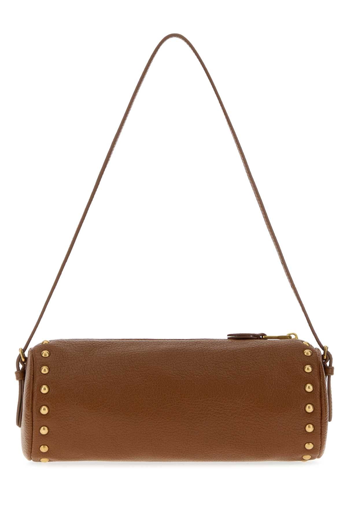 Miu Miu Women's Leather Shoulder Bag in Brown - view 3