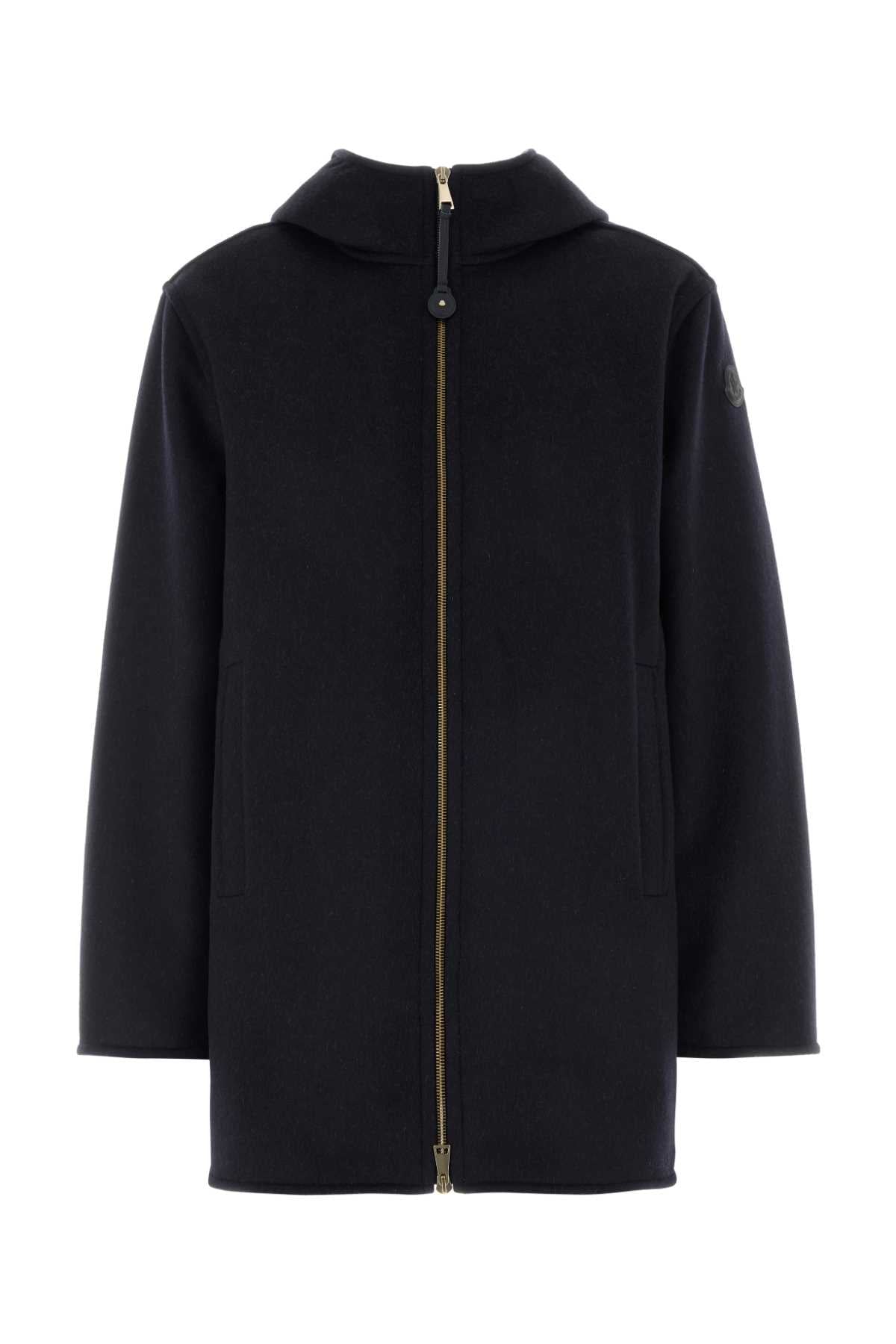 Moncler Women's Wool Cashmere Jacket in Black - view 1