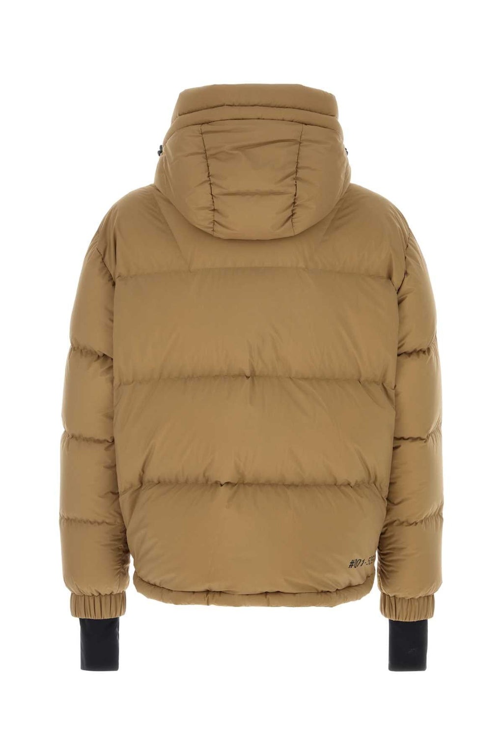 Moncler Grenoble Men's Nylon Down Ski Jacket in Beige - view 2