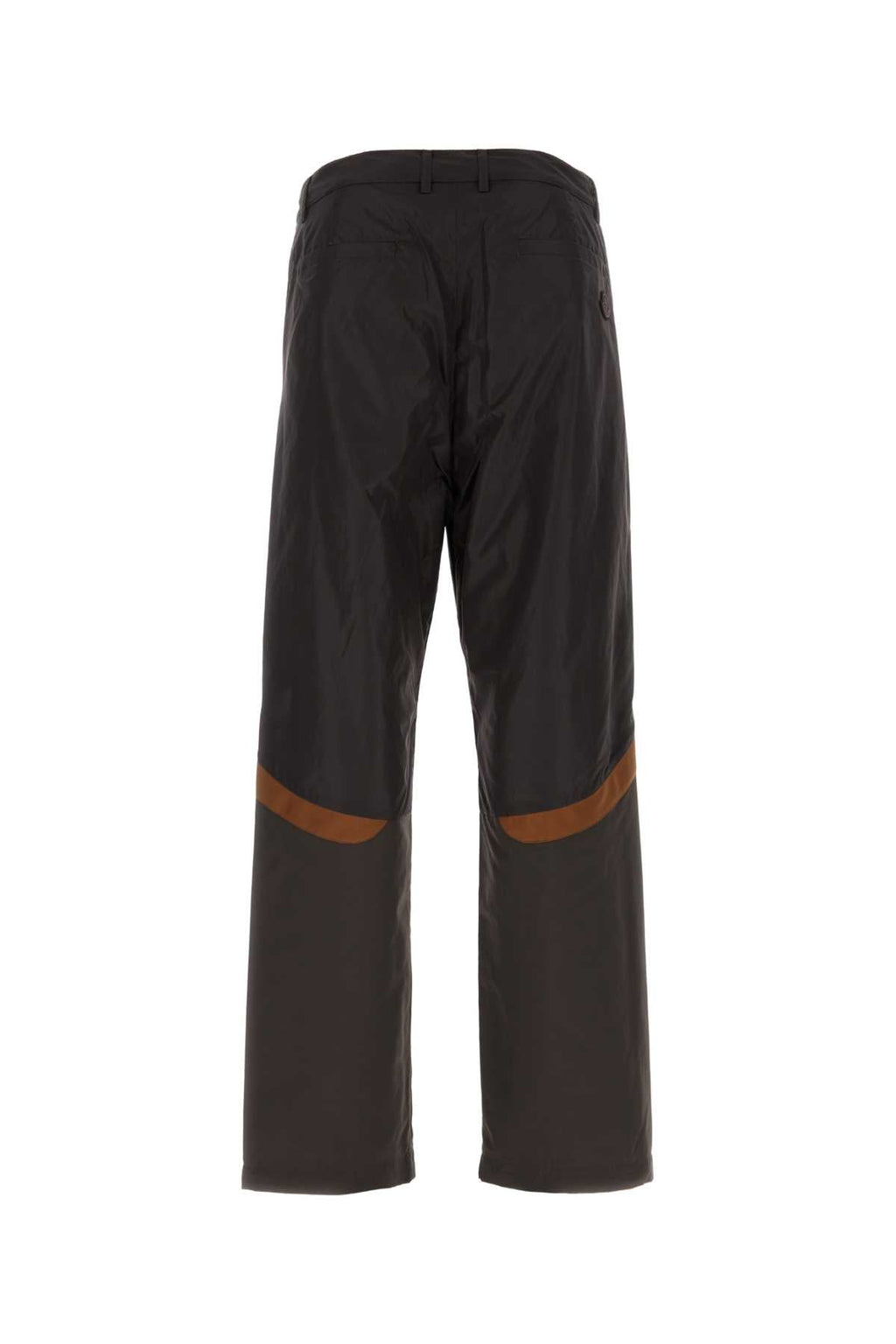 Moncler Men's Nylon Track Trousers in Black - view 2