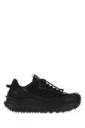 Moncler Men's Leather Low-Top Sneakers in Black - view 1