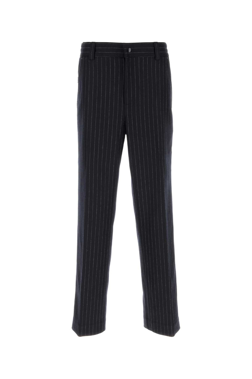 Moncler Men's Wool Trousers in Navy - view 1