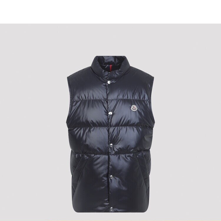 Moncler Men's Restigo Vest in Blue