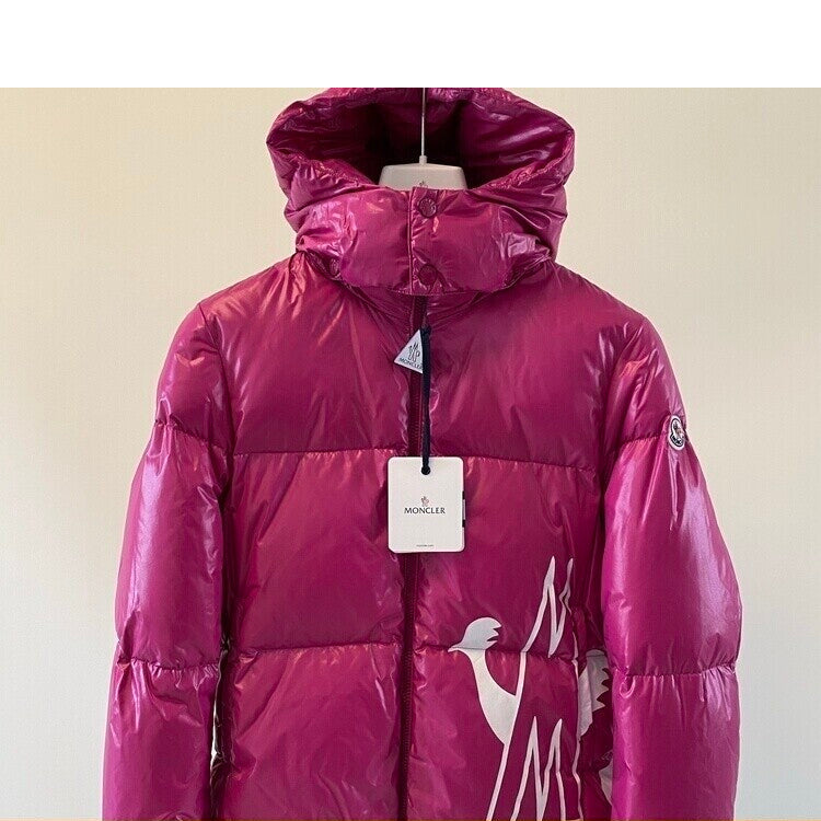 Moncler Women's Friesian Down Jacket in Pink