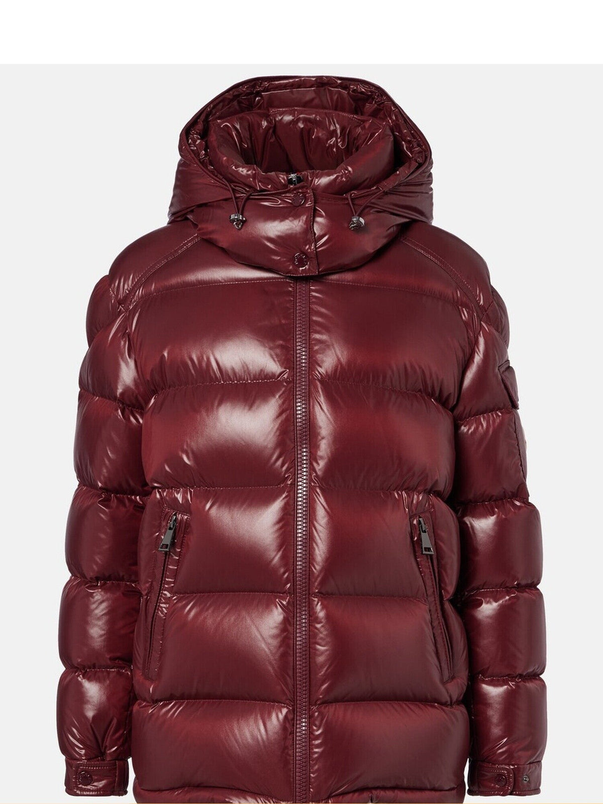 Moncler Women's Maire Down Jacket in Burgundy