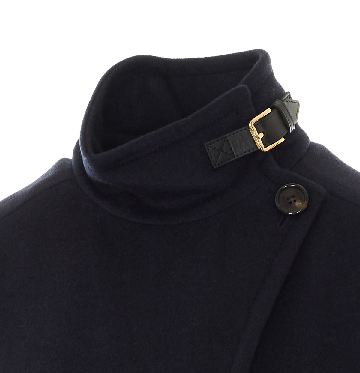 Max Mara Women's Mxaderrik Cape in Blue Cashmere - view 2