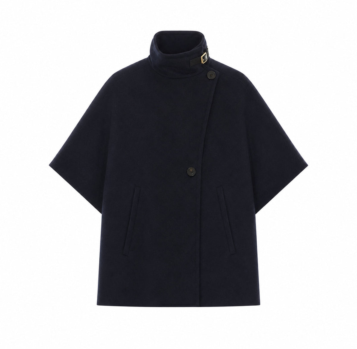 Max Mara Women's Mxaderrik Cape in Blue Cashmere - view 1