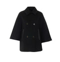 Max Mara Women's Mxaospite Double-Breasted Sable in Black - view 1