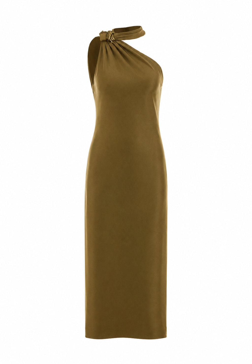Max Mara Women's Mxevasto Dress in Green Silk - view 1