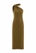 Max Mara Women's Mxevasto Dress in Green Silk - view 1