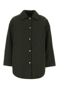 Max Mara Women's Polyester Overshirt in Olive - view 1