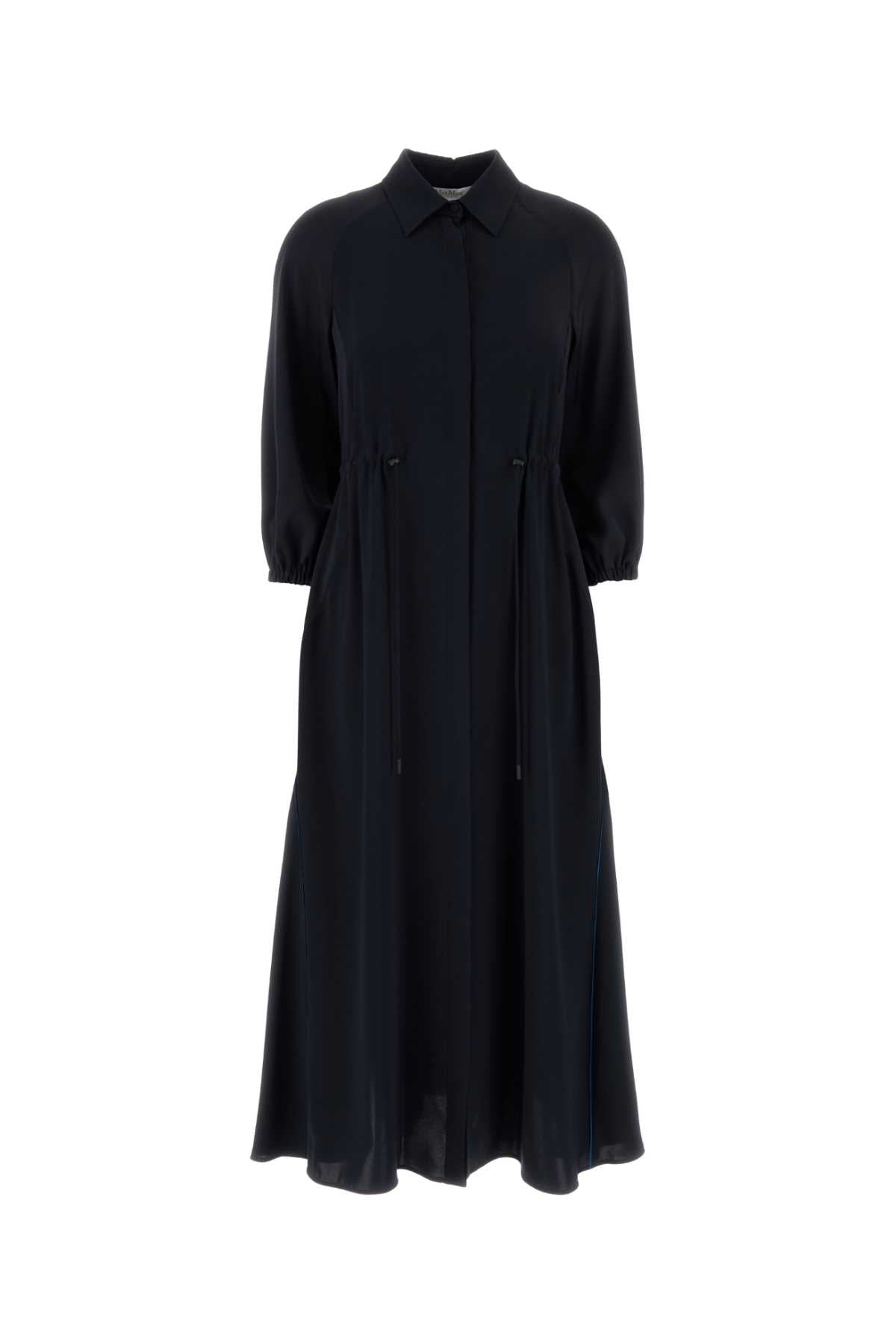 Max Mara Women's Polyester Long Coat in Black - view 1