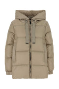 Max Mara Women's Polyester Puffer Coat in Beige - view 1