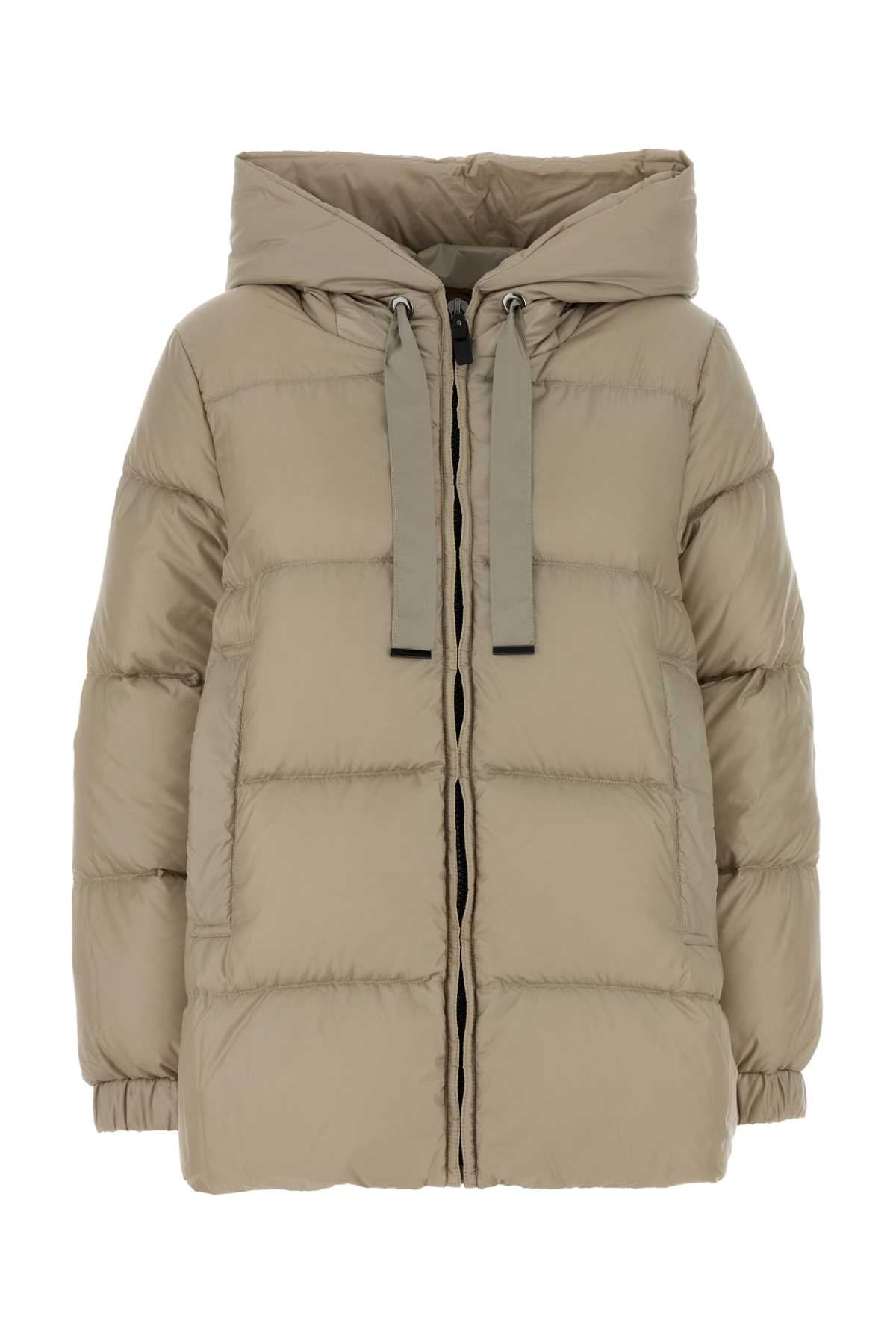 Max Mara Women's Polyester Puffer Coat in Beige - view 1