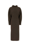 Max Mara Women's Wool Cashmere Dress in Brown - view 1