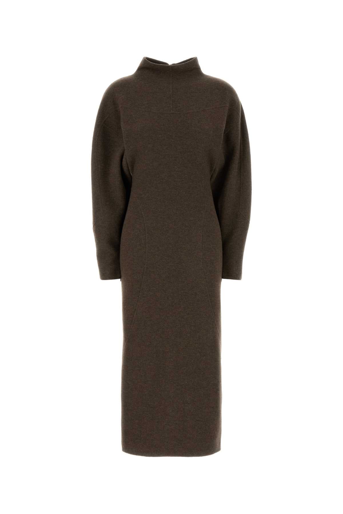 Max Mara Women's Wool Cashmere Dress in Brown - view 1