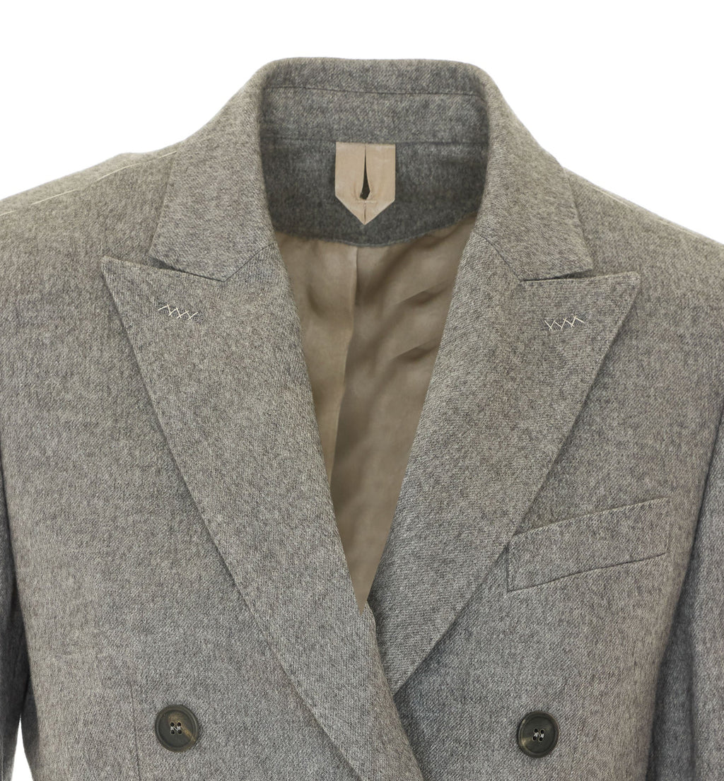 Max Mara Women's Mxmflash Jacket in Grey Cashmere - view 4