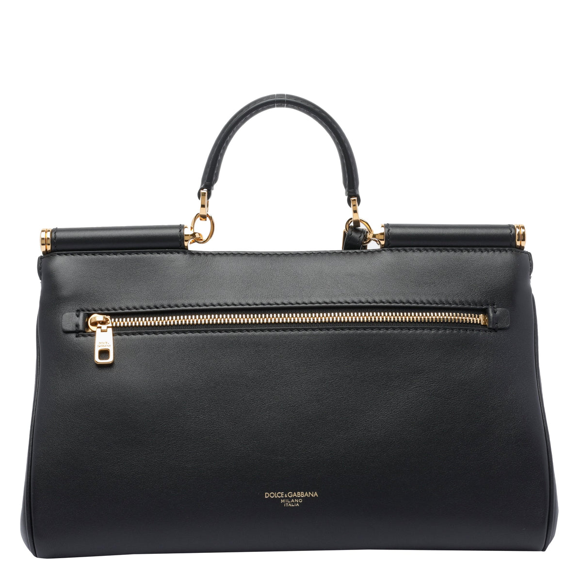 Dolce&Gabbana Women's My Sicily Handbag in Black Leather - view 4