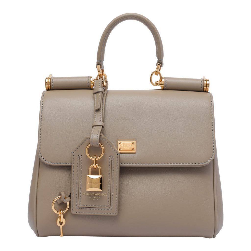 Dolce&Gabbana Women's My Sicily Handbag in Beige Leather - view 1